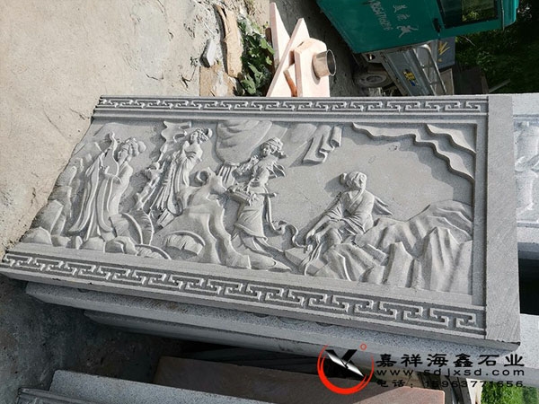 石雕壁畫飛仙像