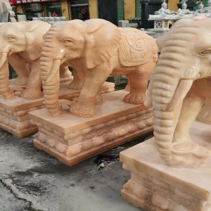 石雕大象廠家嘉祥海鑫石業(yè)